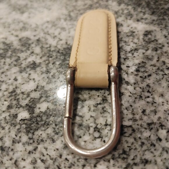 Vintage GUCCI Key Ring, Metal and Leather - Made In Italy - Picture 10 of 15
